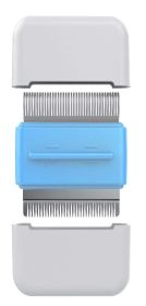 Pet Life 'Zipocket' 2-in-1 Underake and Stainless Steel Travel Grooming Pet Comb
