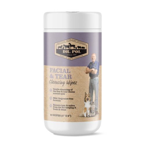 Dr. Pol Cat & Dog Tear Stain Remover Wipes 70 Count Dr. Pol Cat & Dog Tear Stain Remover Wipes 70 Count